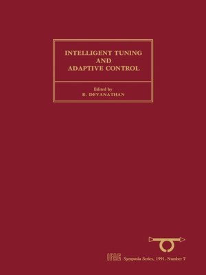 cover image of Intelligent Tuning and Adaptive Control